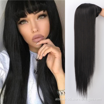 Aisi Hair Wholesale Mix Wigs Fiber Hot Sale Cheap Synthetic Hair Lace Front High Quality For Black Women Synthetic Hair Wigs